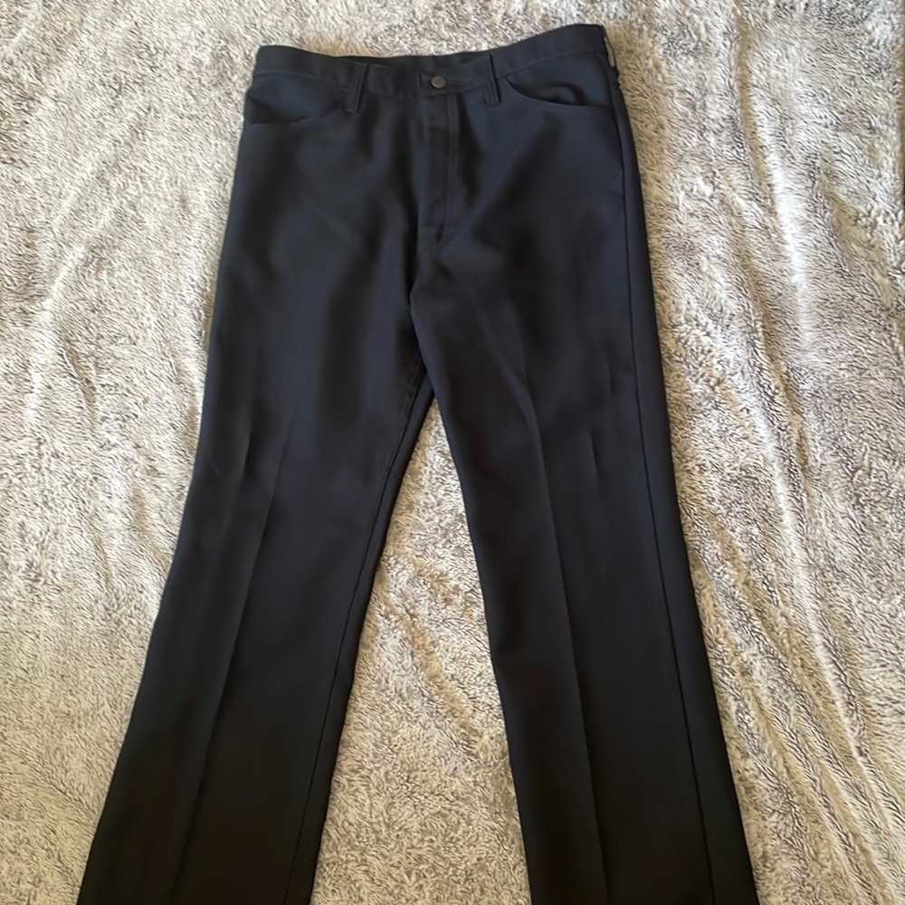 Black wrangler dress pants 36 x 32